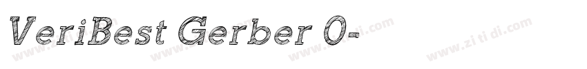 VeriBest Gerber 0字体转换